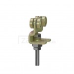 2 PAIR RAIL ROLLER H21 / 45Kg